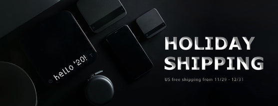 Free US Shipping & Holiday Hours 2019