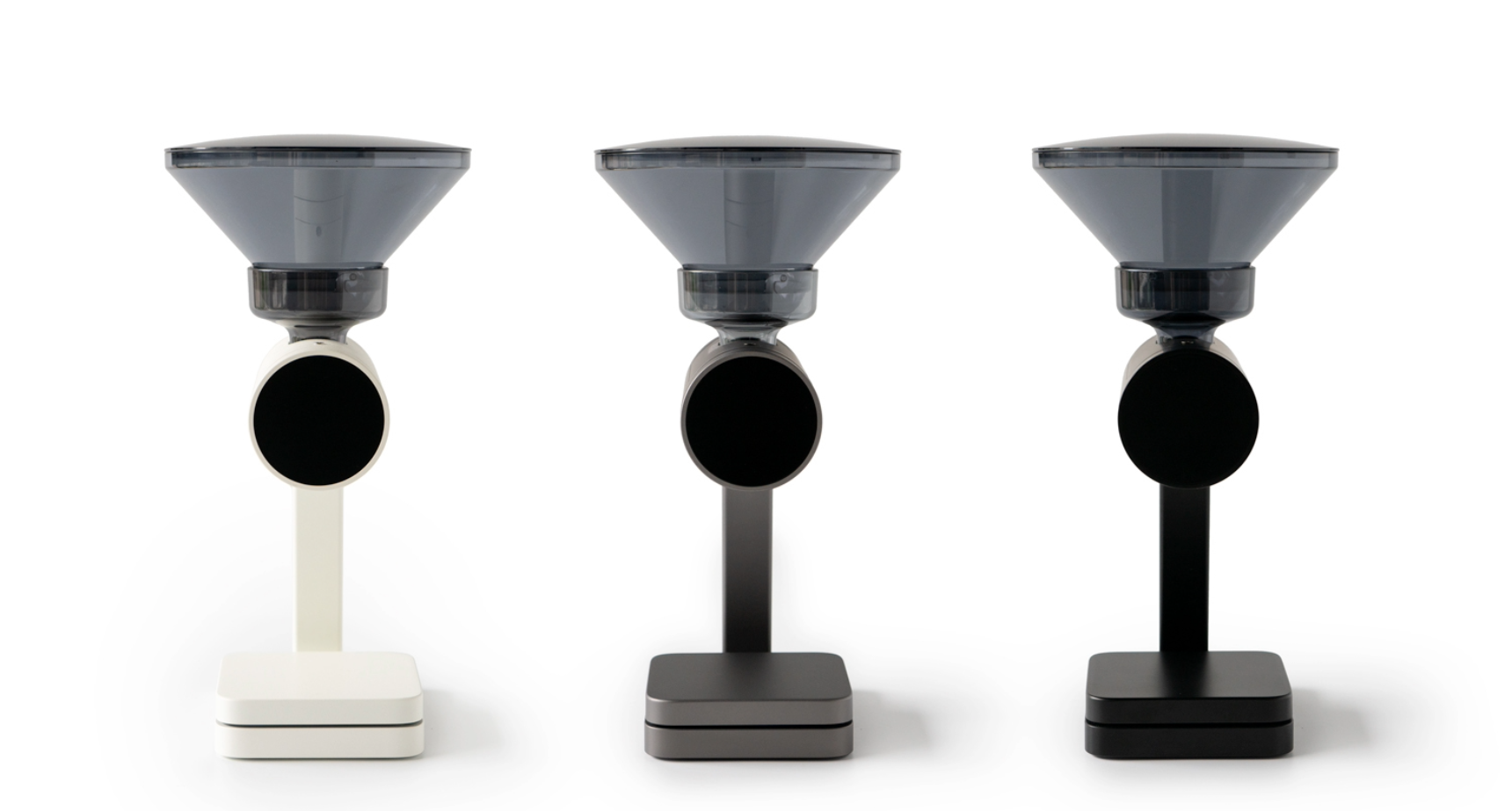 Orion Nano three color ways: Beige White, Space Gray, and Black 