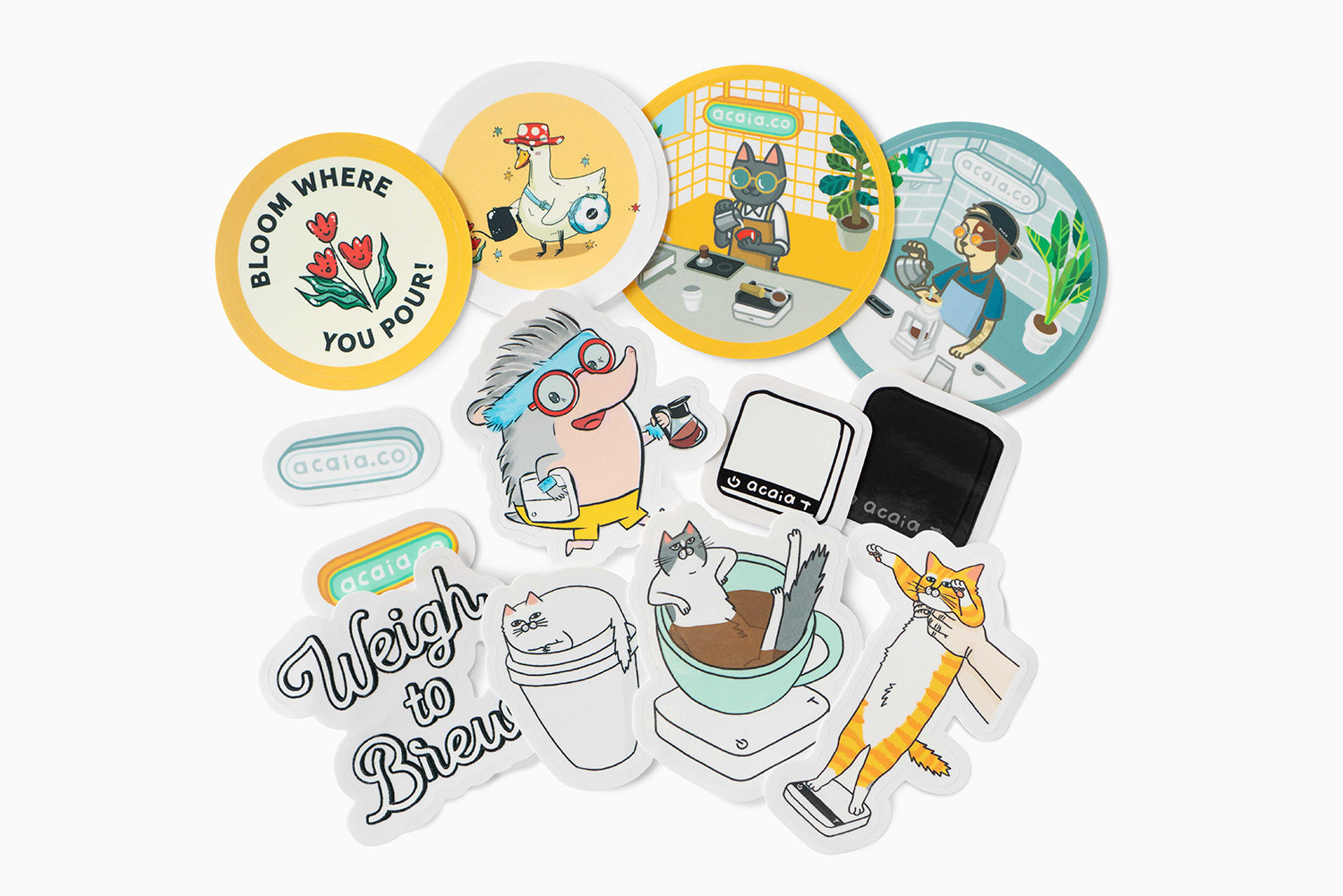 Sticker Set Awit Sticker Set – AcaiaBV