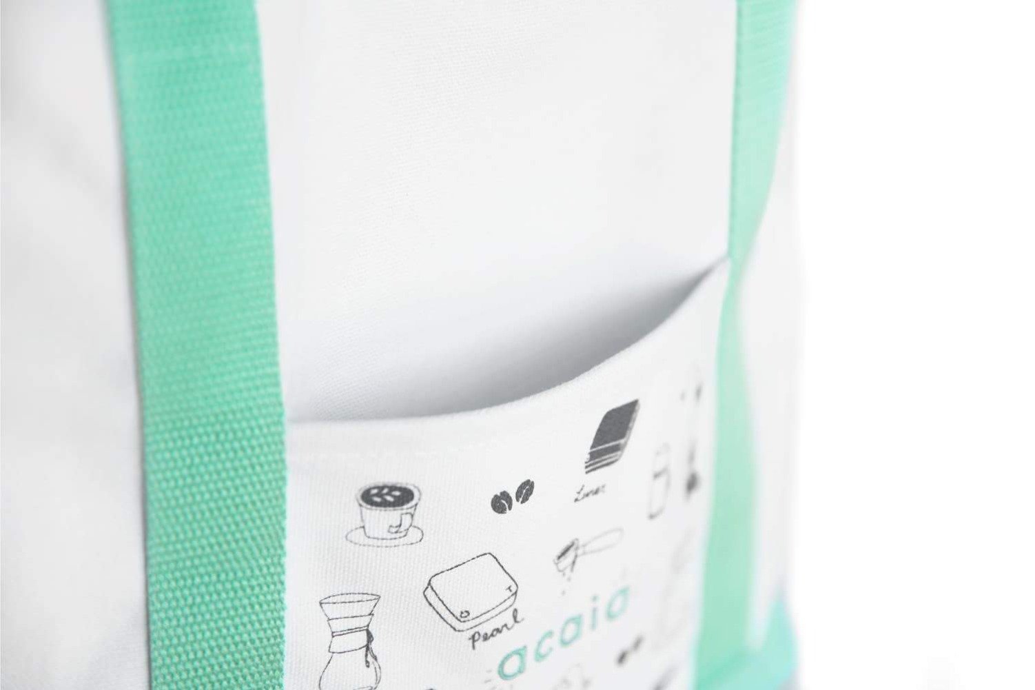 Acaia Tote Bag - Aqua